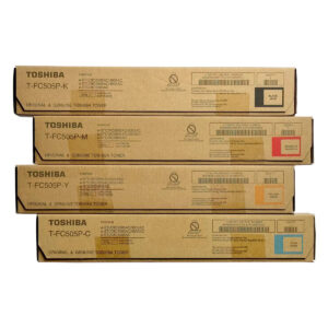 Toshiba T-FC505P CMYK Toner Cartridges Set