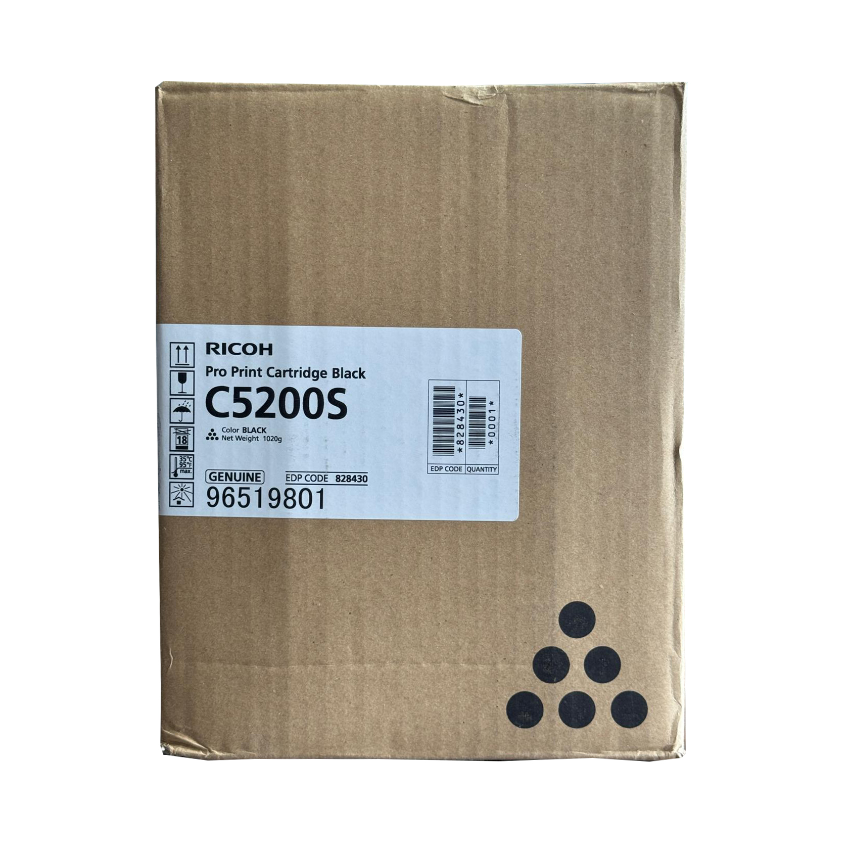 Ricoh 828430 Pro Print Cartridge Black - Copiers Hub Australia