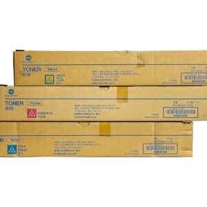Konica Minolta TN324 CMY Color Toner Cartridges Set
