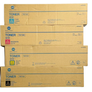 Konica Minolta TN715 CMKYK Toners Set