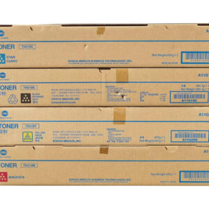 Konica Minolta TN319 Complete CMYK Toner Cartridges Set