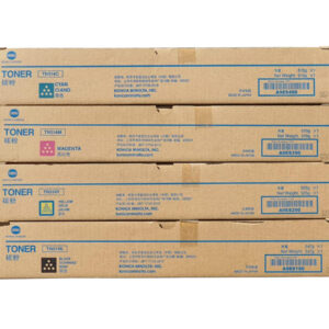 Konica Minolta TN514 Complete CMYK Toner Cartridges Set