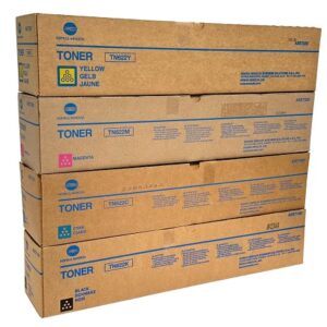 Konica Minolta TN622 Complete CMYK Toners Set