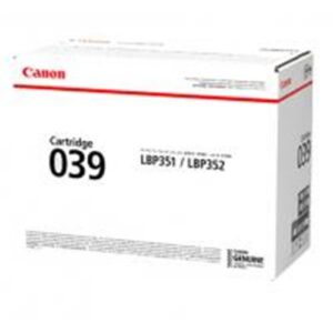 Canon Cart 039 Black Toner Cartridge