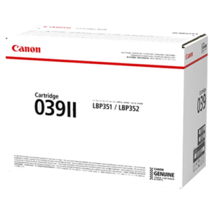 Canon Cart 039II Black Toner Cartridge