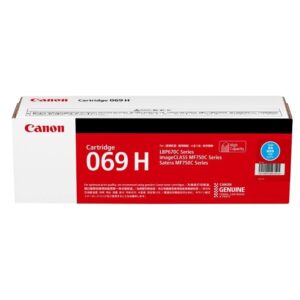 Canon Cart 069 Cyan High Yield Toner Cartridge